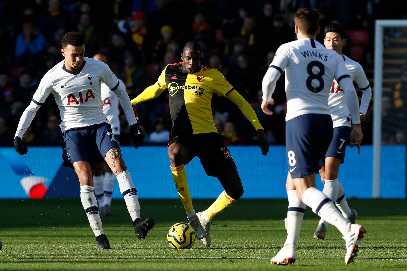 热刺客场比不敌沃特福德，遭遇两连败！